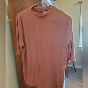 A new day mock neck tee